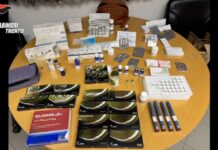 “Operazione Plata”, eseguite a Trento 26 misure cautelari per traffico di droga