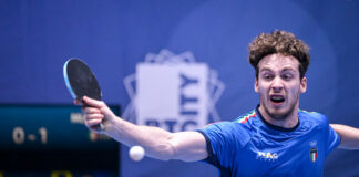 Tennis tavolo – Europei: Matteo Mutti vola ai 16esimi. Monfardini-Arlia fuori nel doppio