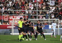 Calcio Serie B: Il Mantova sbanca Chiavari con un gol di Gliozzi. Entella al tappeto