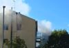 Sette persone intossicate nell’incendio di un appartamento in via Bellonci