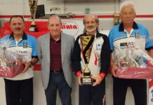 Bocce – Bertolani e Caldana d’argento al Memorial Palvarini-Recusani