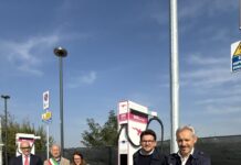 Bagnolo – Debutta la stazione Ionity da 600 kW: è la prima in Italia