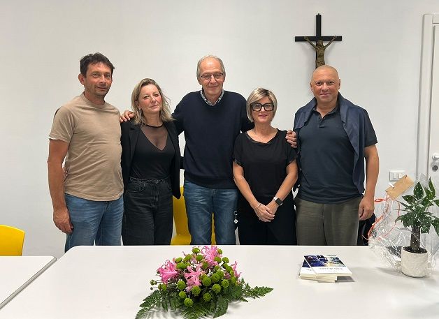 Katia Setti insieme ai relatori