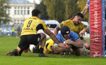 Rugby serie A Elite – Viadana, esordio amaro: tiene testa al Rovigo ma nel finale arriva la resa