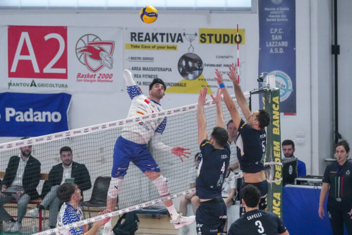 Mantova Volley maschile serie A3 Gabbiano FarmaMed vs Sarroch