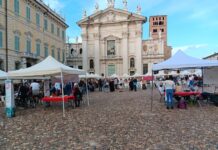 Solidarietà protagonista in piazza Sordello: il Grande Cuore dei Mantovani