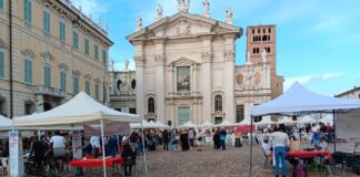 Solidarietà protagonista in piazza Sordello: il Grande Cuore dei Mantovani