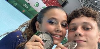 Pattinaggio artistico – Polisportiva Borghi in festa: Bruzzi e Grossi vicecampioni del mondo